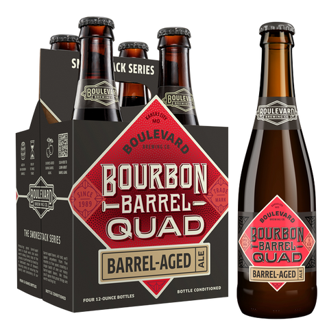 Boulevard BOURBON QUAD BARREL-AGED ALE 4PK