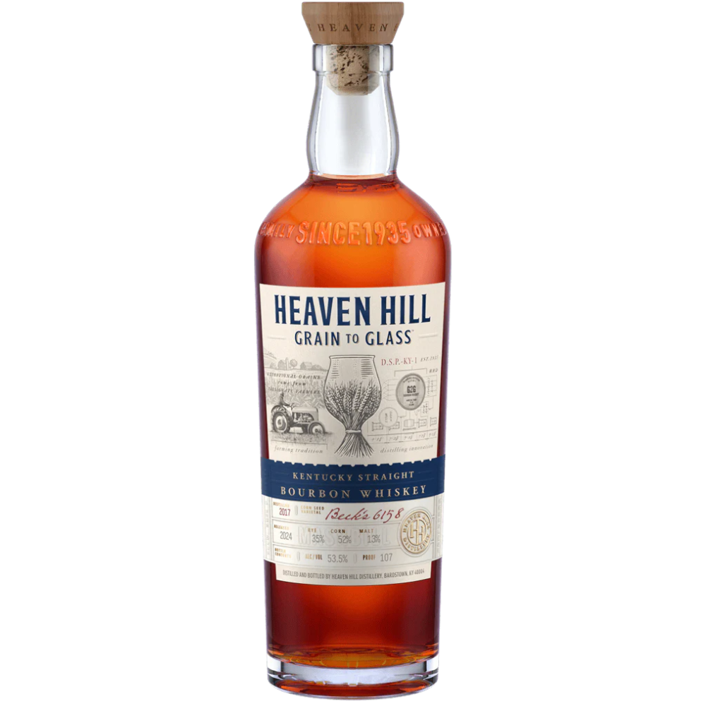 Heaven Hill Grain To Glass Bourbon Whiskey