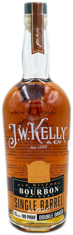 J.W. Kelly Old Milford Straight Bourbon Whiskey Single Barrel Select