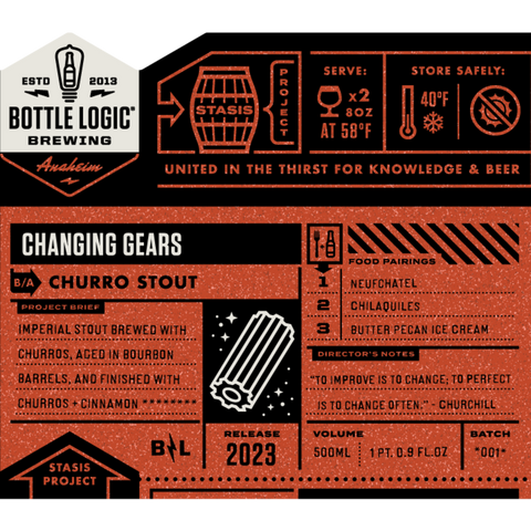 Bottle Logic/Odd By Nature Changing Gears Stout