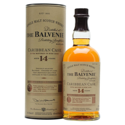 Balvenie 14yr Caribbean Cask Single Malt Scotch